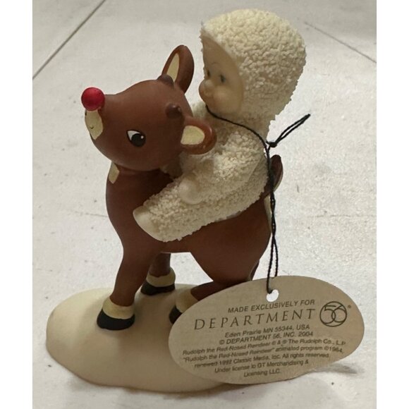 Vintage Set of 3 White Snowbabies Holiday Porcelain Figurines (SEE PICS/READ) - Picture 13 of 16